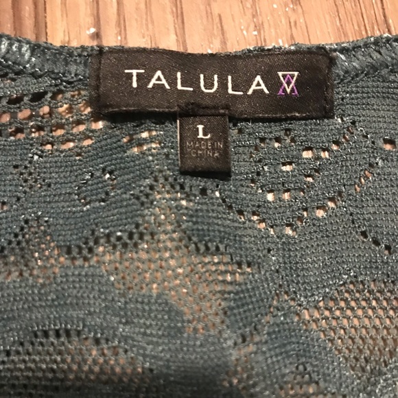 Talula L Tank with Lace Detail - Picture 2 of 2